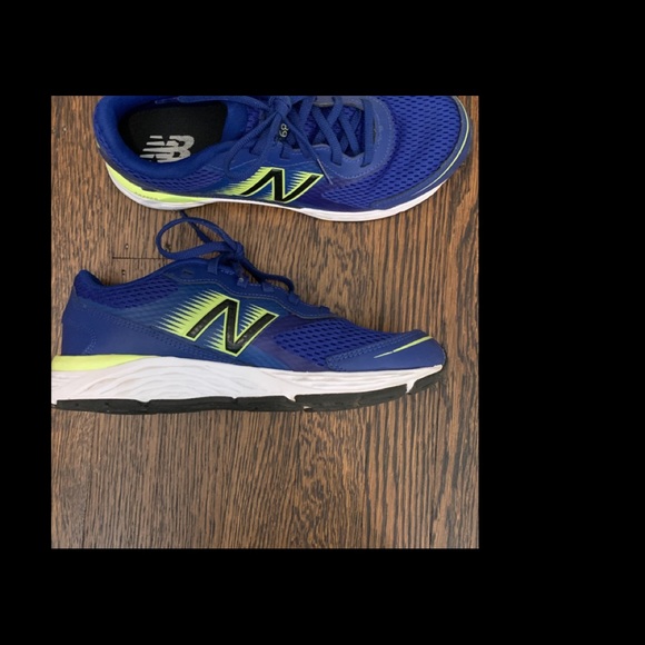 New Balance green/blue SIZE 7 KIDS - Picture 3 of 5